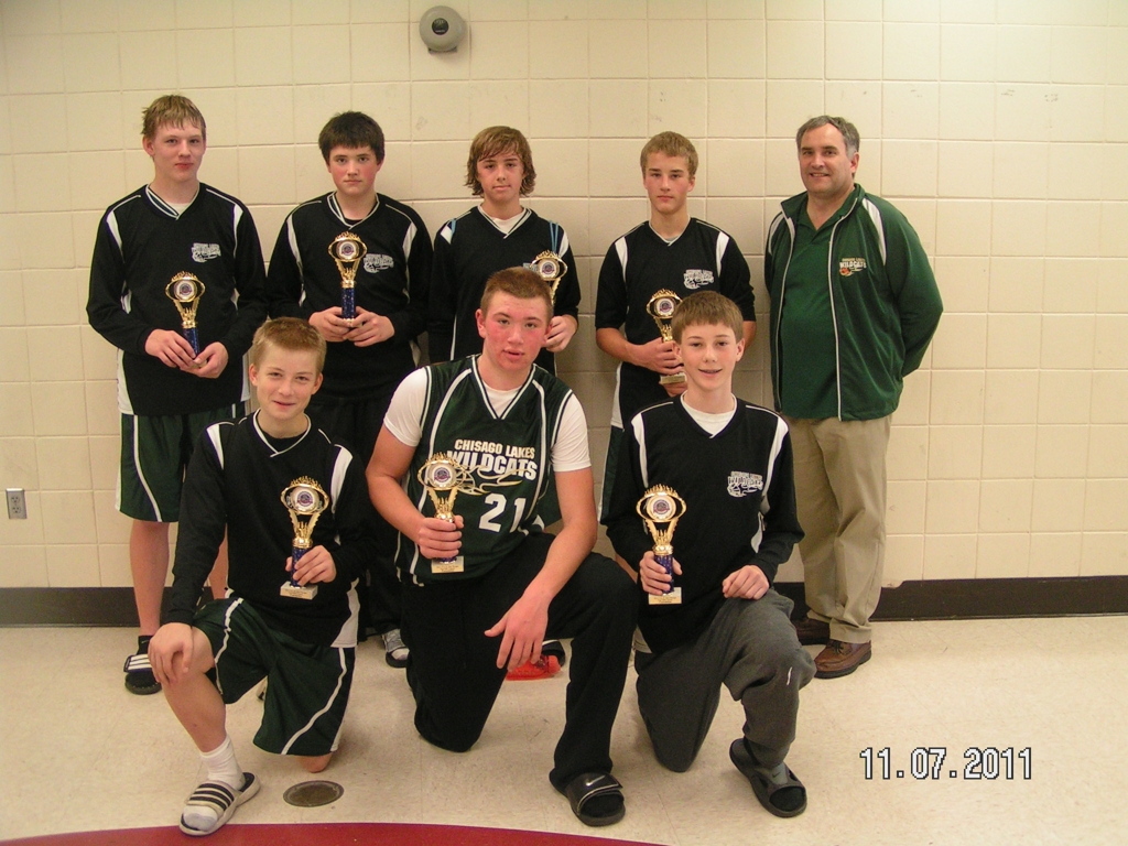 8th Grade Boys Consolation Champs at Spring Lake Park (2 wins - 1 Loss)