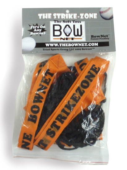 Bownet's Strikezone Attachment fit on BM, ST, Hitting Station and Mini Backstop 