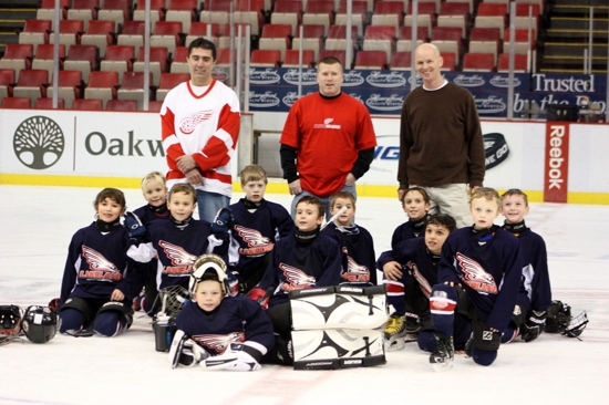 The Bruins at Joe Louis Arena
