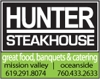 Sponsored by Hunter Steakhouse