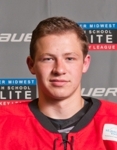 Saint Thomas Academy senior defenseman Eric Schurhamer